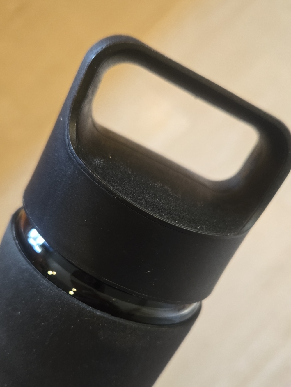 Peloton Glass Water Bottle with Silicone Protective Covering - Picture 4 of 6